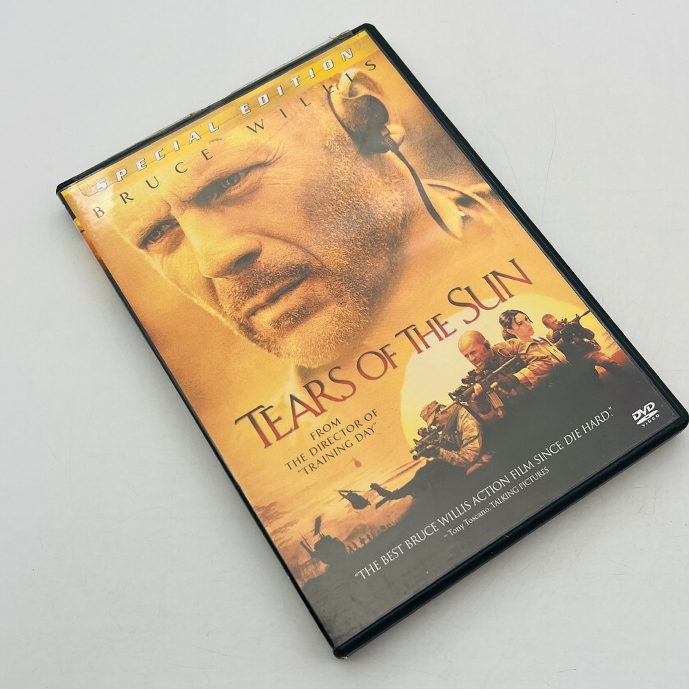 Tears of the Sun Special Edition DVD Bruce Willis Antoine‎ Fuqua Action Movie